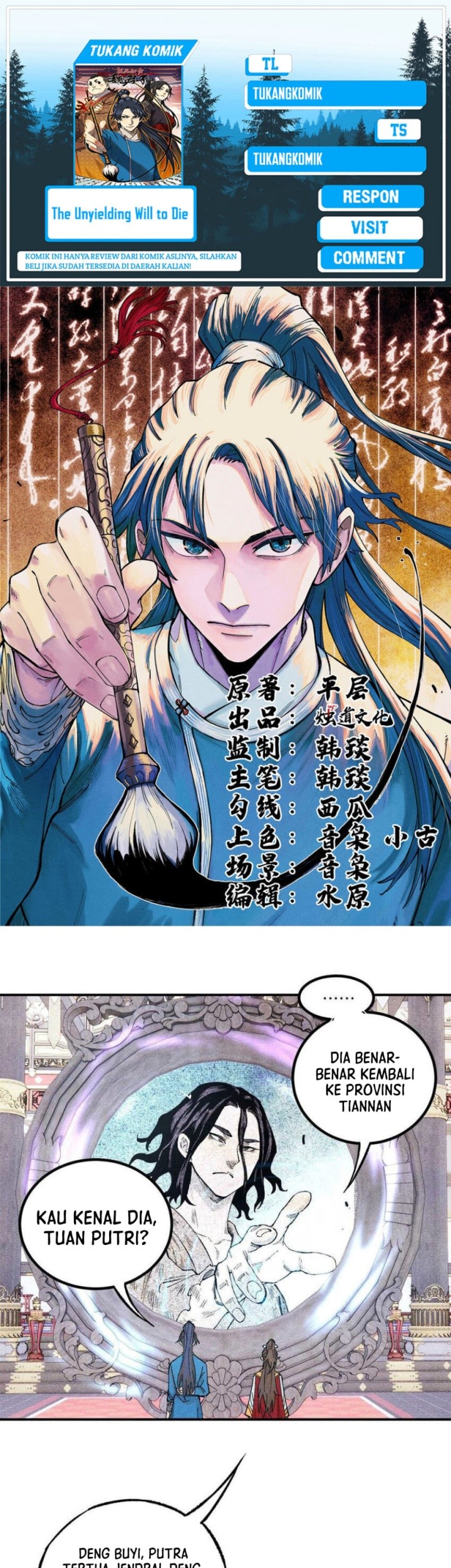 Baca Komik The Unyielding Will to Die Chapter 79 Gambar 1