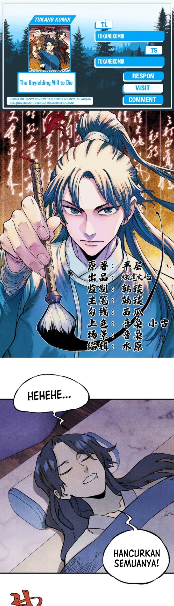 Baca Komik The Unyielding Will to Die Chapter 81 Gambar 1