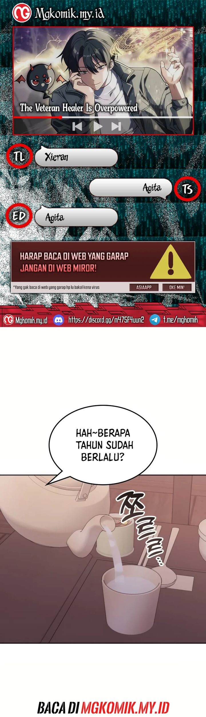Baca Komik The Veteran Healer Is Overpowered Chapter 18 Gambar 1