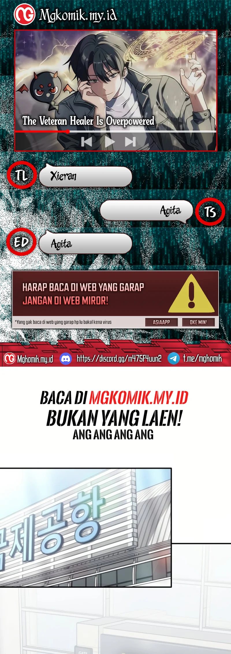 Baca Komik The Veteran Healer Is Overpowered Chapter 6 Gambar 1