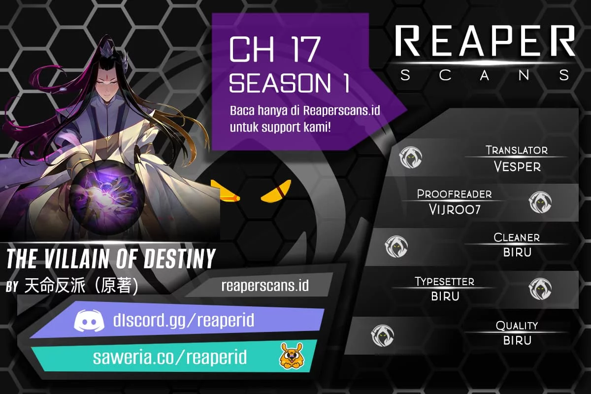 Baca Komik The Villain Of Destiny Chapter 17 Gambar 1