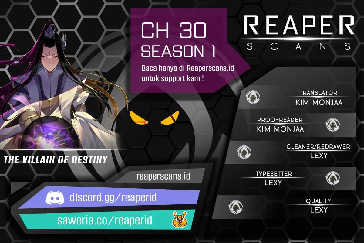 Baca Komik The Villain Of Destiny Chapter 30 Gambar 1