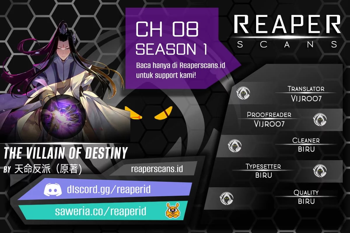 Baca Komik The Villain Of Destiny Chapter 8 Gambar 1