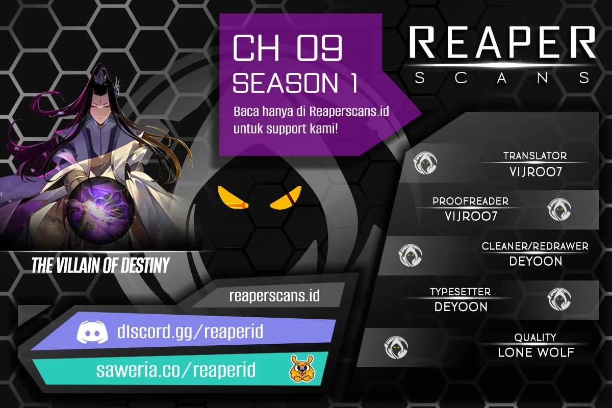 Baca Komik The Villain Of Destiny Chapter 9 Gambar 1