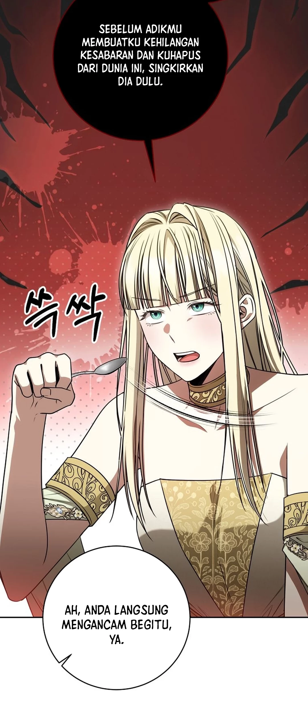 The Villainess I Possessed Is Raising Hell Chapter 28 Gambar 56