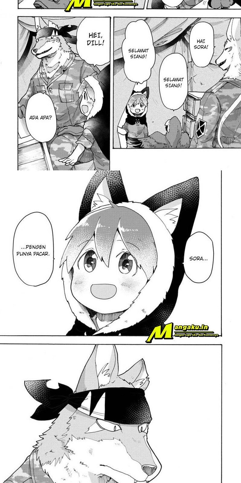 Baca The Wolf Child Sora in the War Zone Chapter 4 Gambar 2