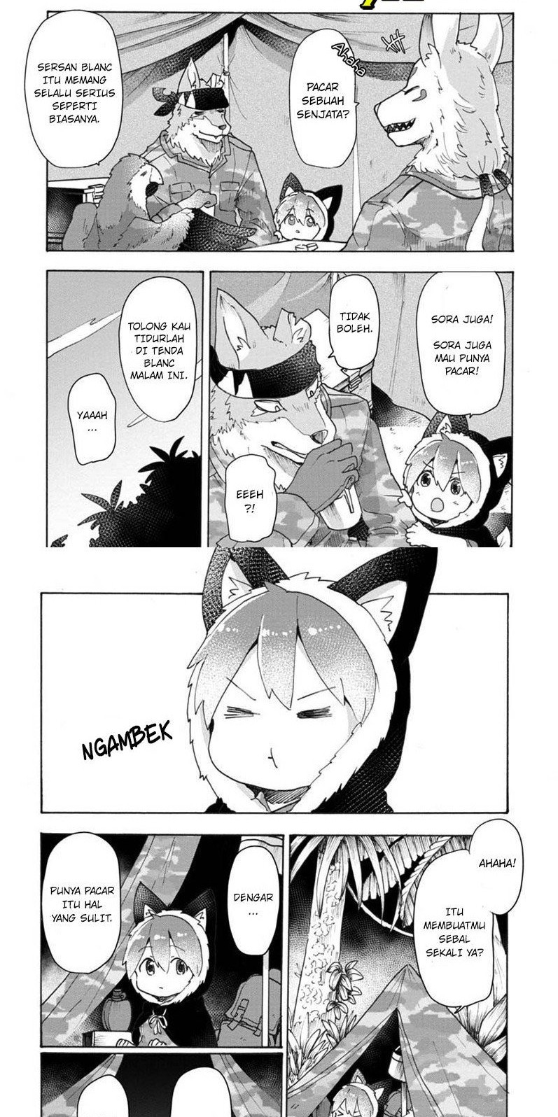 The Wolf Child Sora in the War Zone Chapter 4 Gambar 8