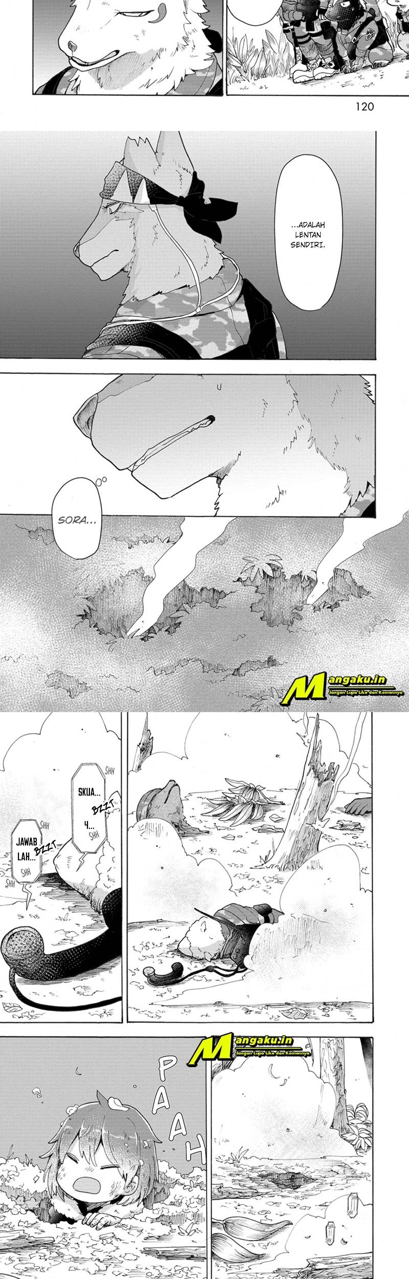 The Wolf Child Sora in the War Zone Chapter 5 Gambar 9