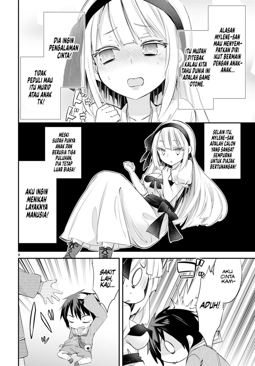 The World of Otome Games Kindergarten is Tough for Mobs Chapter 11 Gambar 9