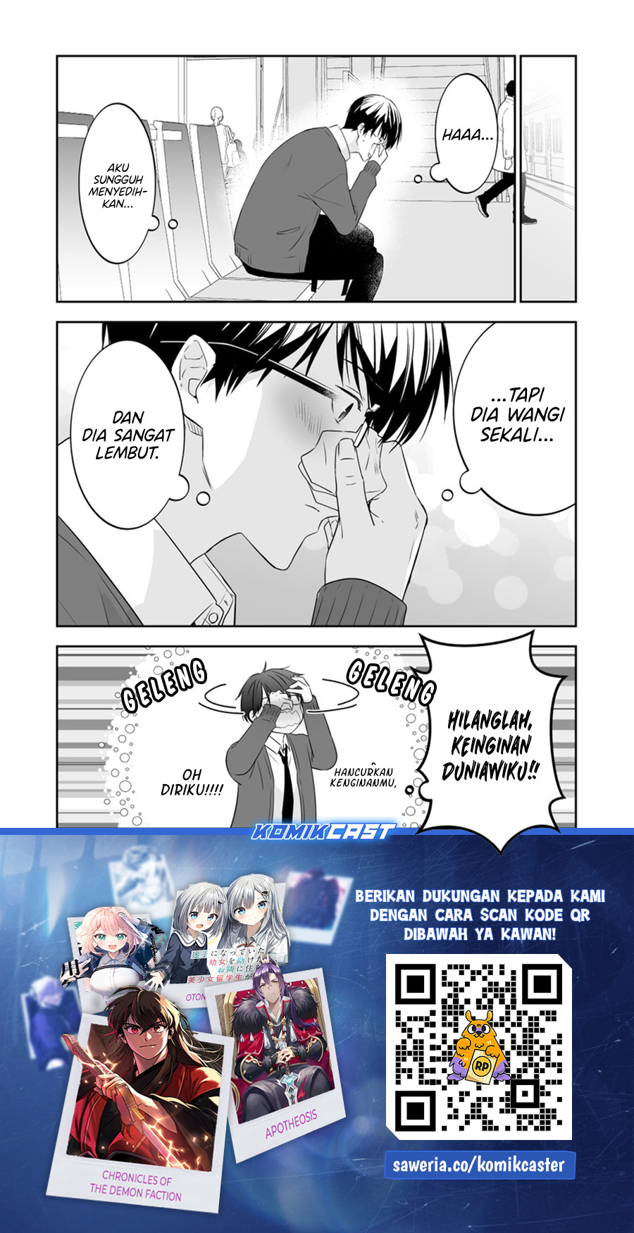 The World Will Be Destroyed Tomorrow, so I Want to Rub Your Boobs Chapter 17 Gambar 7