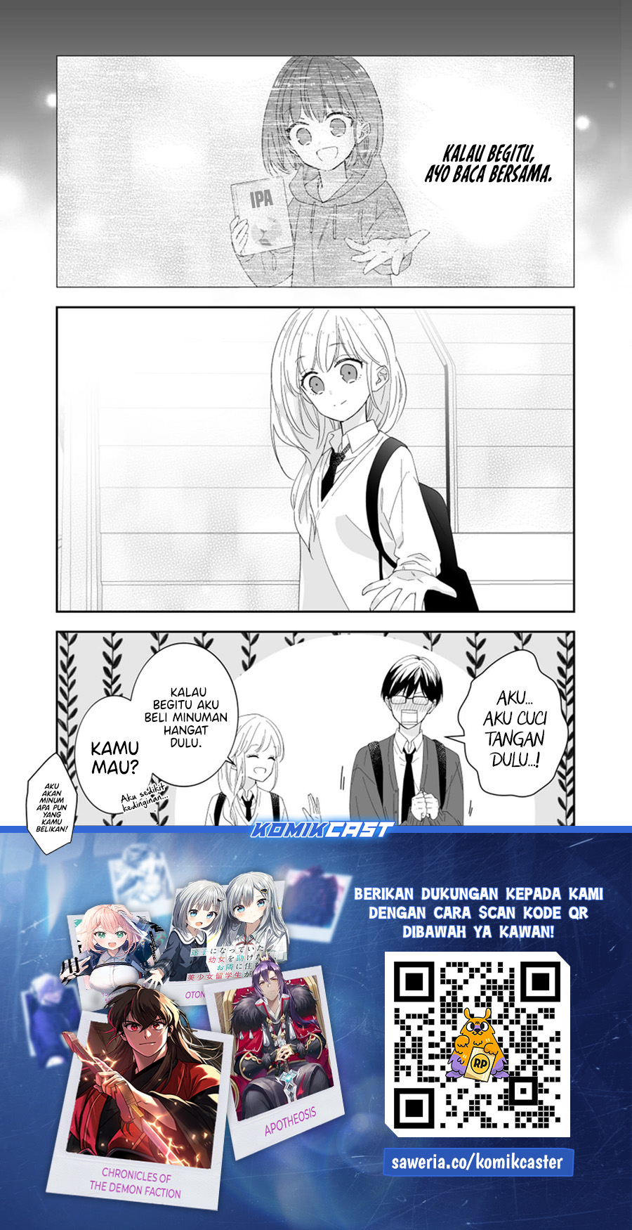 The World Will Be Destroyed Tomorrow, so I Want to Rub Your Boobs Chapter 18 Gambar 7