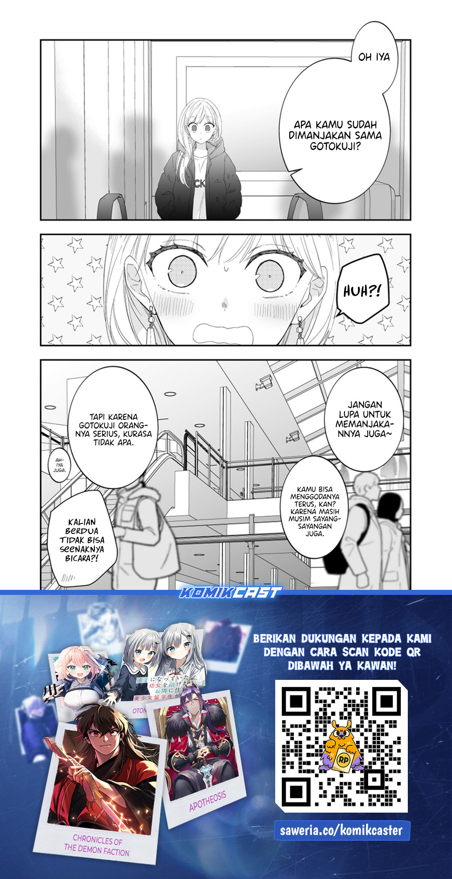 The World Will Be Destroyed Tomorrow, so I Want to Rub Your Boobs Chapter 19 Gambar 5