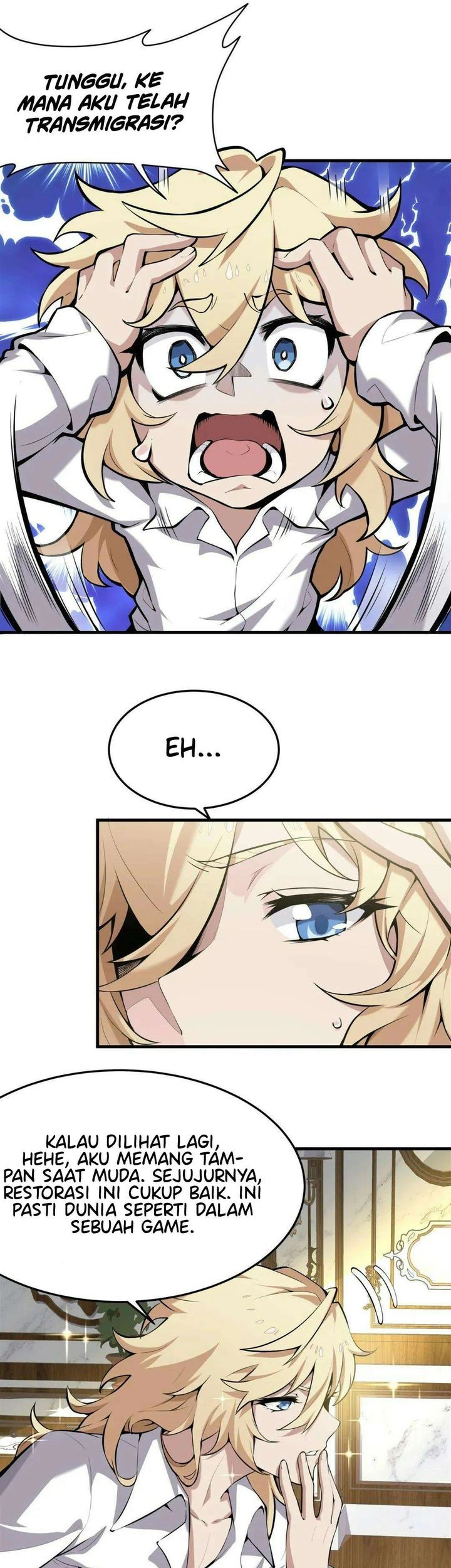 The Yellow-haired Villain in Female Main Character’s Novel wants Happiness Chapter 1 Gambar 4