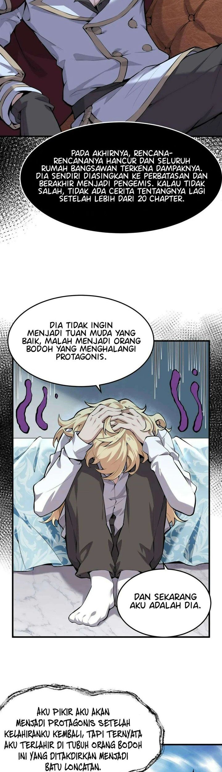 The Yellow-haired Villain in Female Main Character’s Novel wants Happiness Chapter 1 Gambar 13