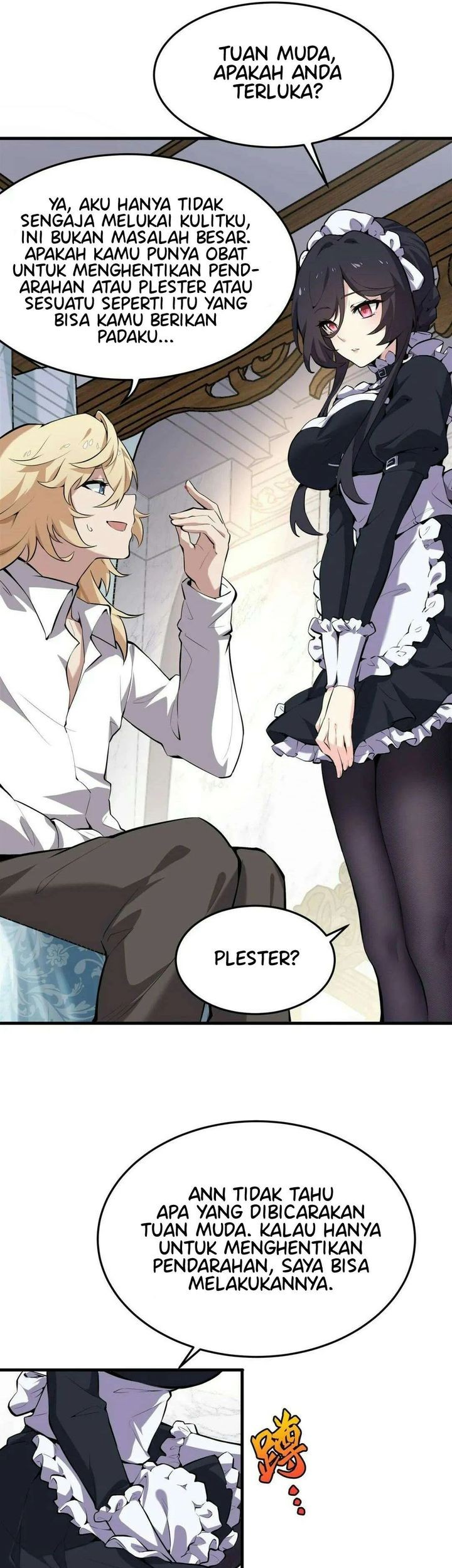 The Yellow-haired Villain in Female Main Character’s Novel wants Happiness Chapter 1 Gambar 18