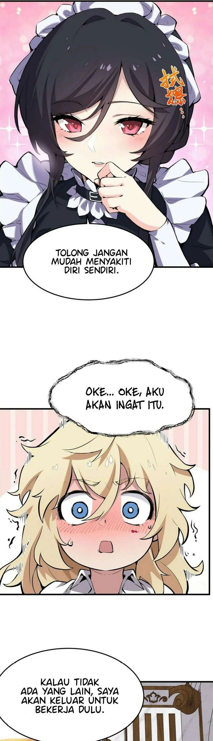 The Yellow-haired Villain in Female Main Character’s Novel wants Happiness Chapter 1 Gambar 21