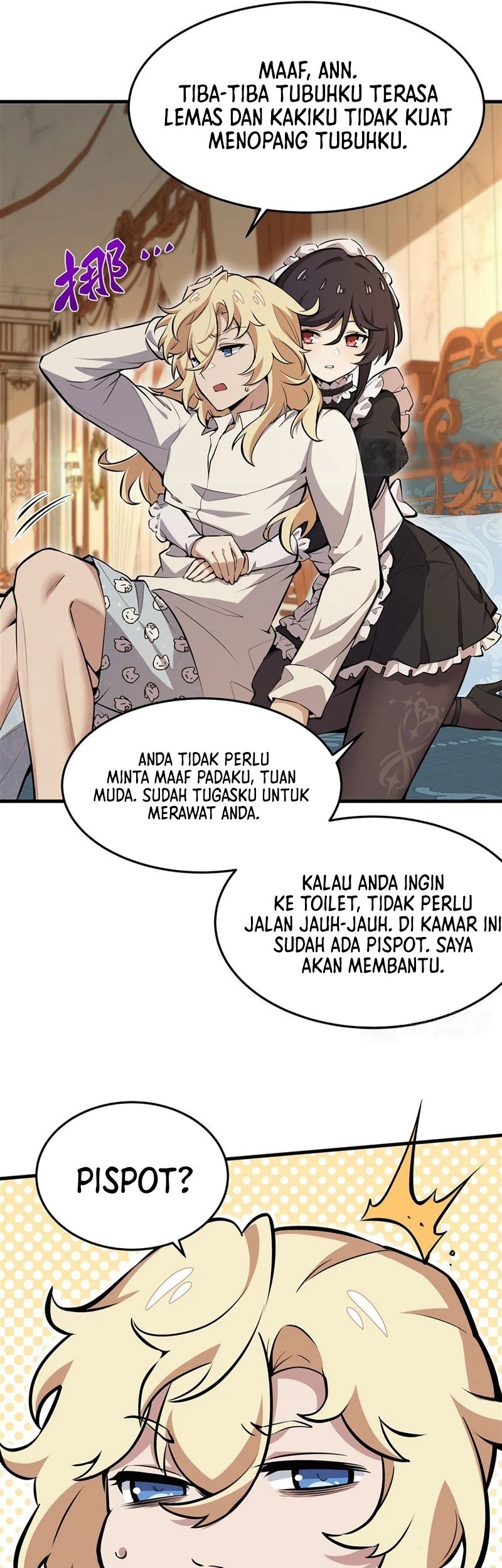 The Yellow-haired Villain in Female Main Character’s Novel wants Happiness Chapter 11 Gambar 7