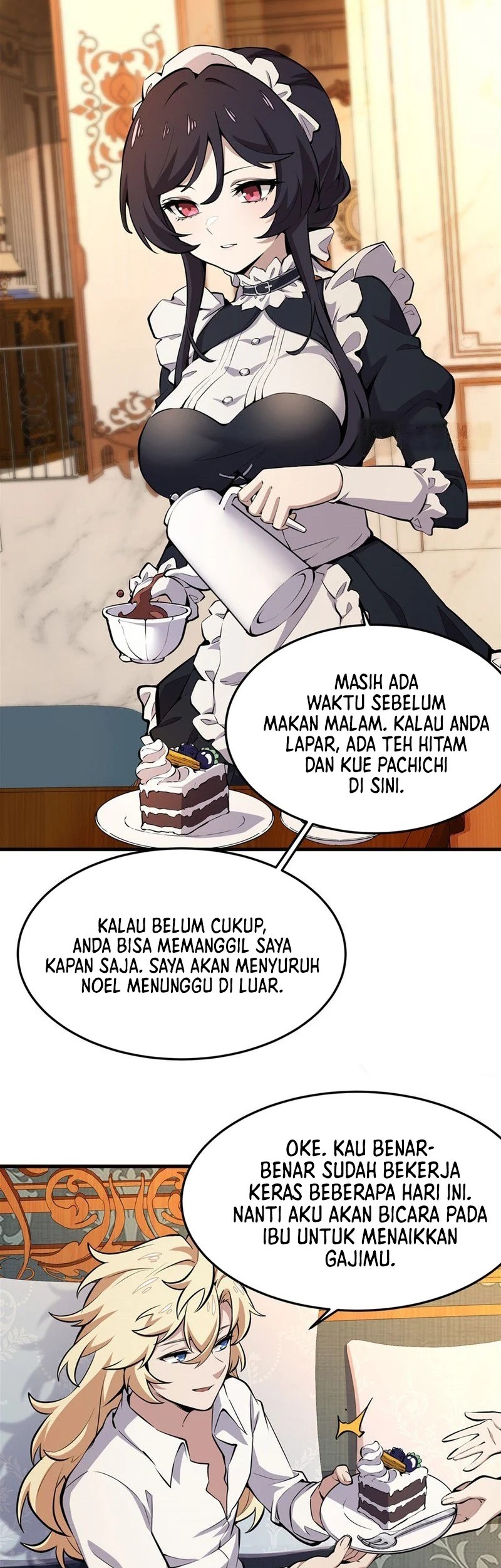 The Yellow-haired Villain in Female Main Character’s Novel wants Happiness Chapter 12 Gambar 4