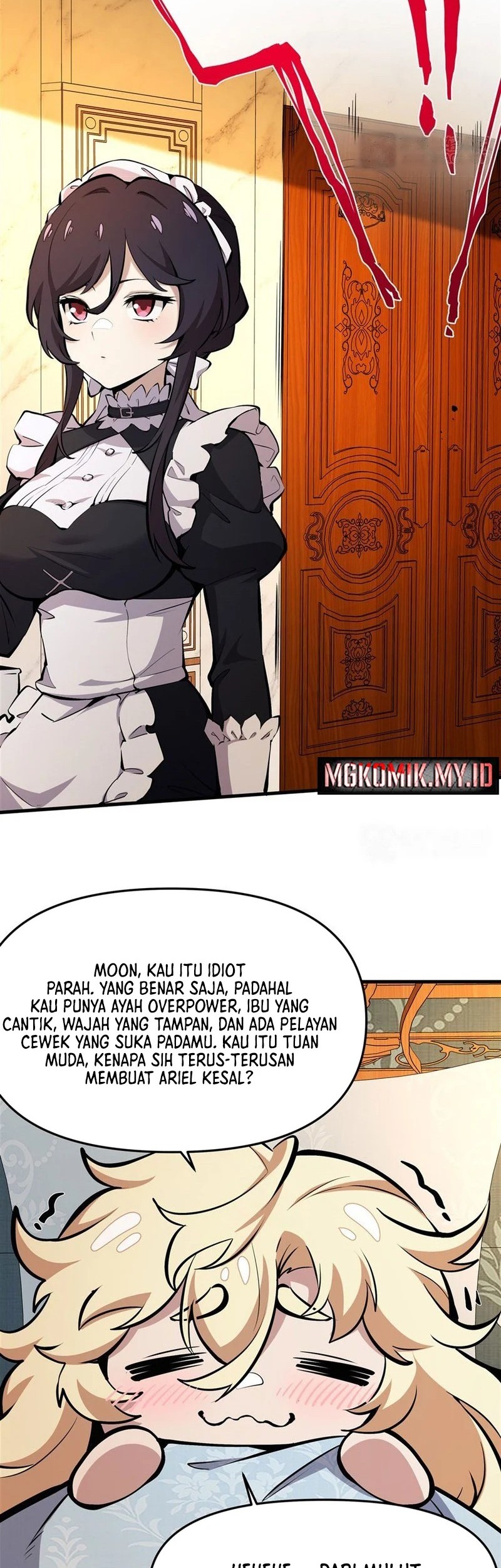 The Yellow-haired Villain in Female Main Character’s Novel wants Happiness Chapter 12 Gambar 14