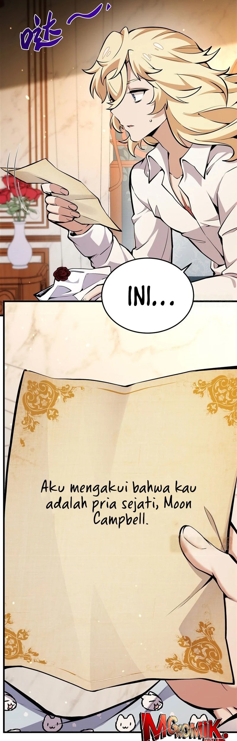 The Yellow-haired Villain in Female Main Character’s Novel wants Happiness Chapter 12 Gambar 17