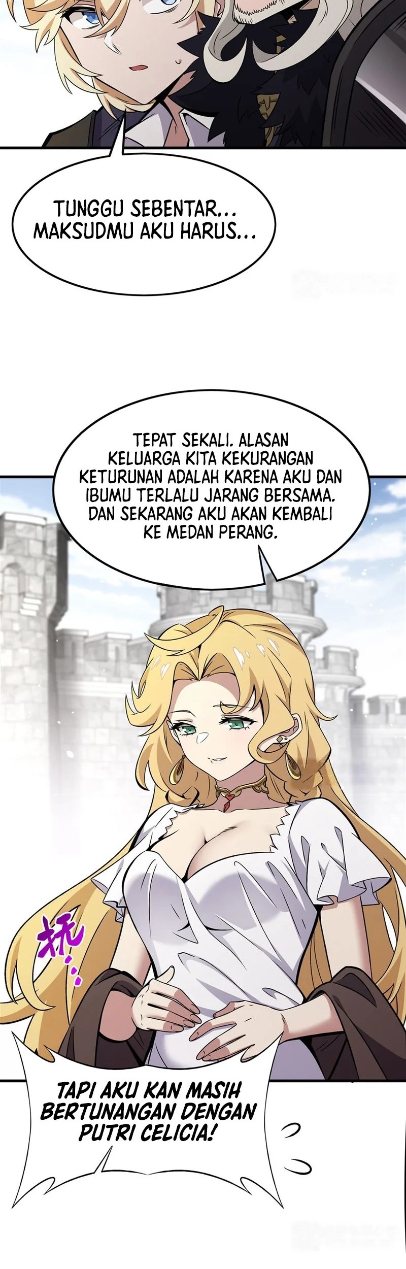 The Yellow-haired Villain in Female Main Character’s Novel wants Happiness Chapter 15 Gambar 32