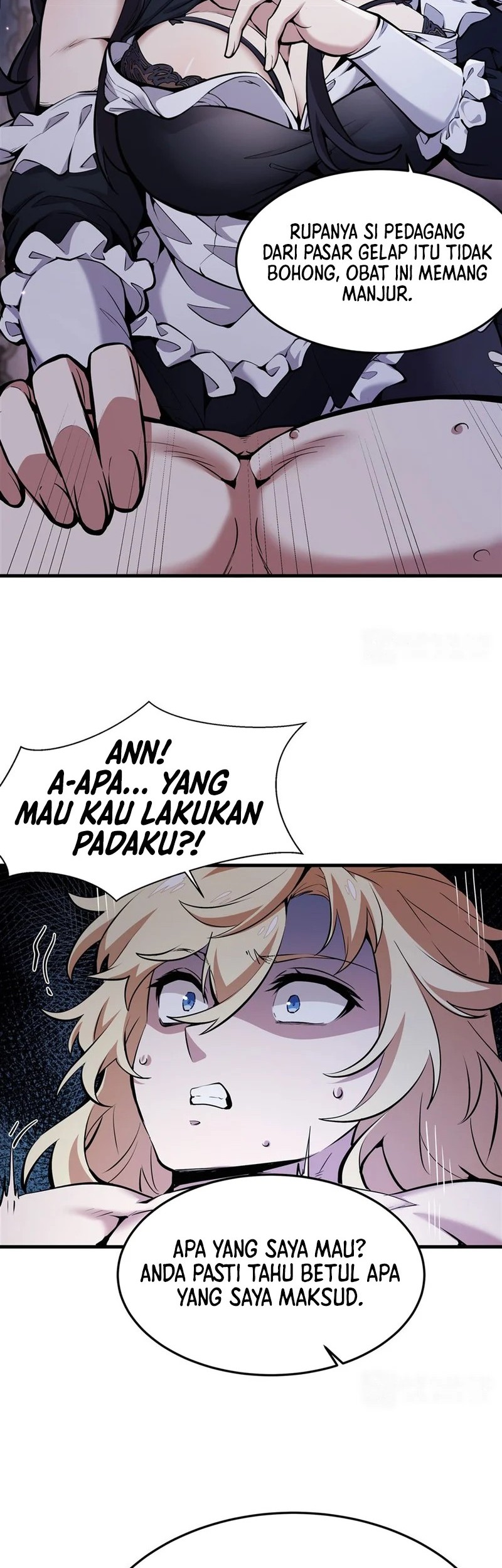 The Yellow-haired Villain in Female Main Character’s Novel wants Happiness Chapter 16 Gambar 32