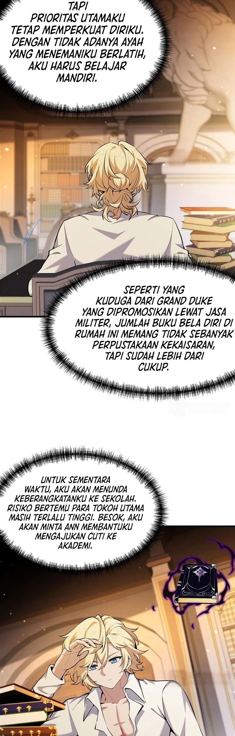 The Yellow-haired Villain in Female Main Character’s Novel wants Happiness Chapter 16 Gambar 11