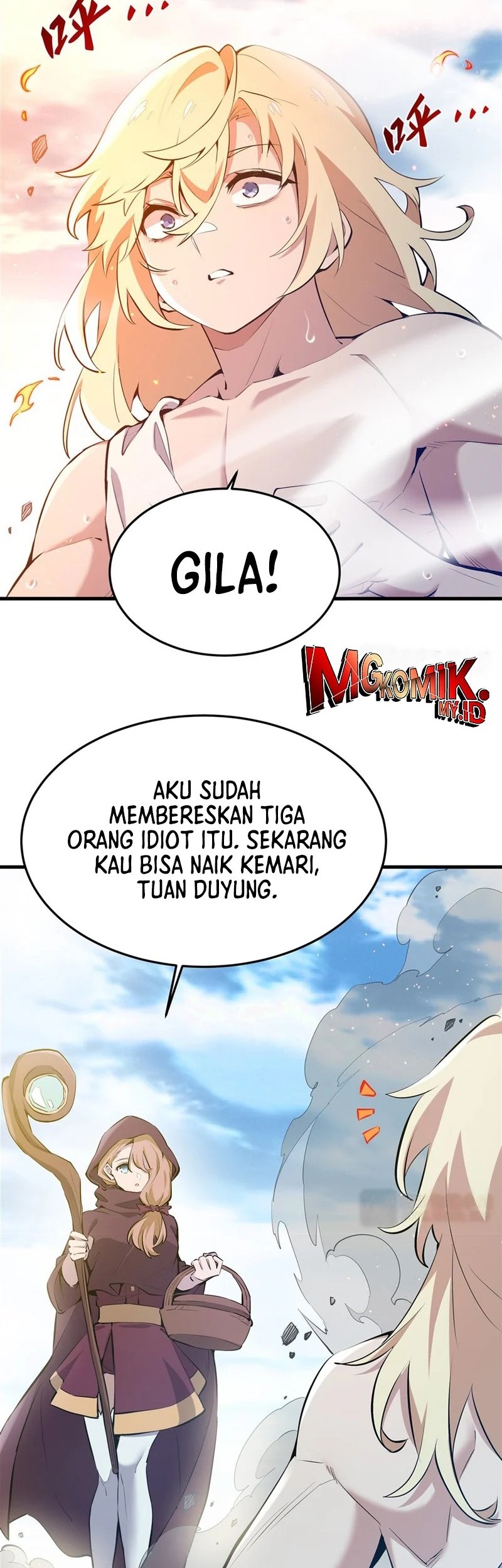 The Yellow-haired Villain in Female Main Character’s Novel wants Happiness Chapter 26 Gambar 26