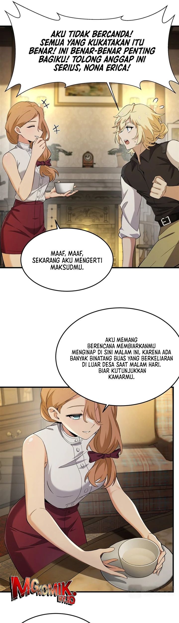 The Yellow-haired Villain in Female Main Character’s Novel wants Happiness Chapter 27 Gambar 29