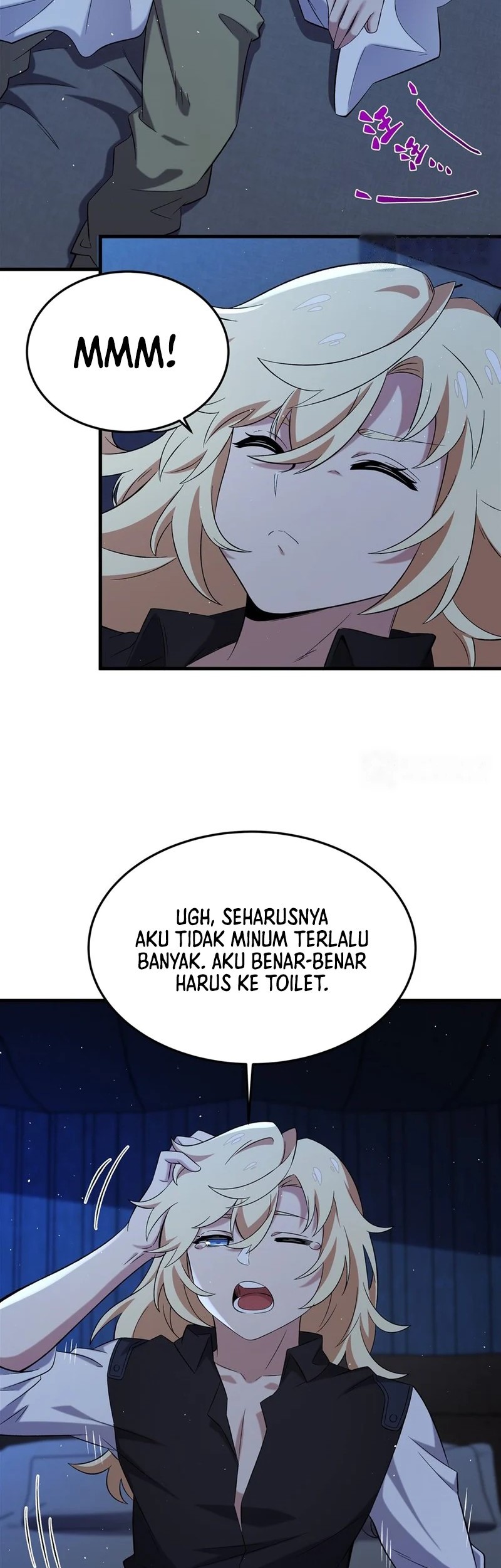 The Yellow-haired Villain in Female Main Character’s Novel wants Happiness Chapter 28 Gambar 3