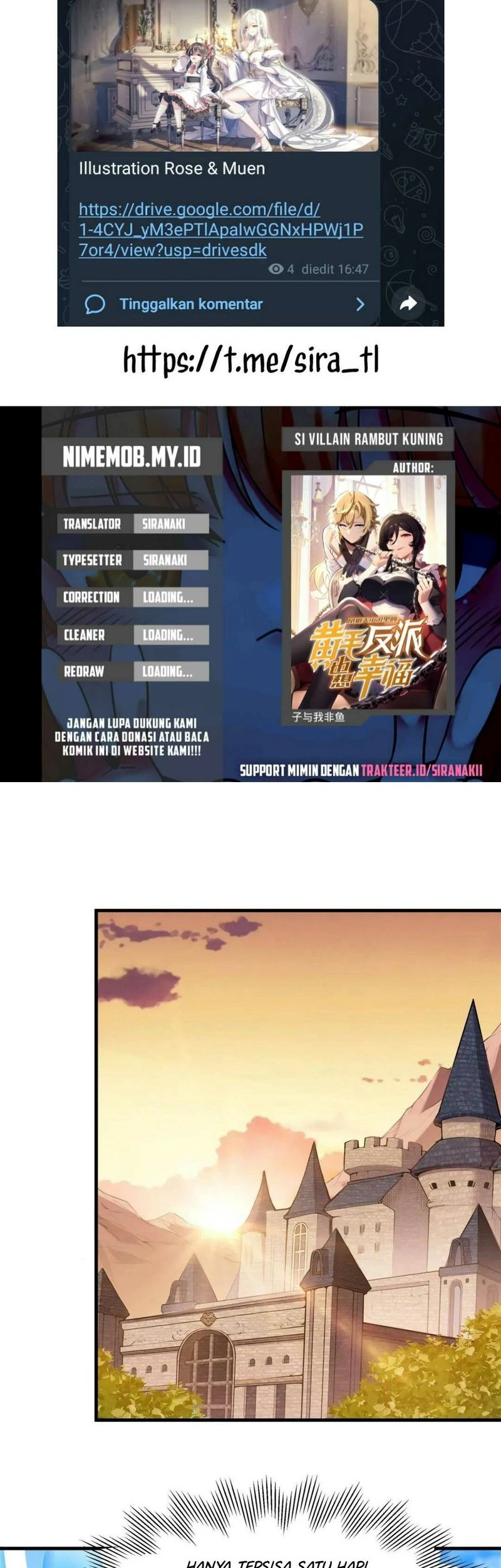 Baca  The Yellow-haired Villain in Female Main Character’s Novel wants Happiness Chapter 3 Gambar 2