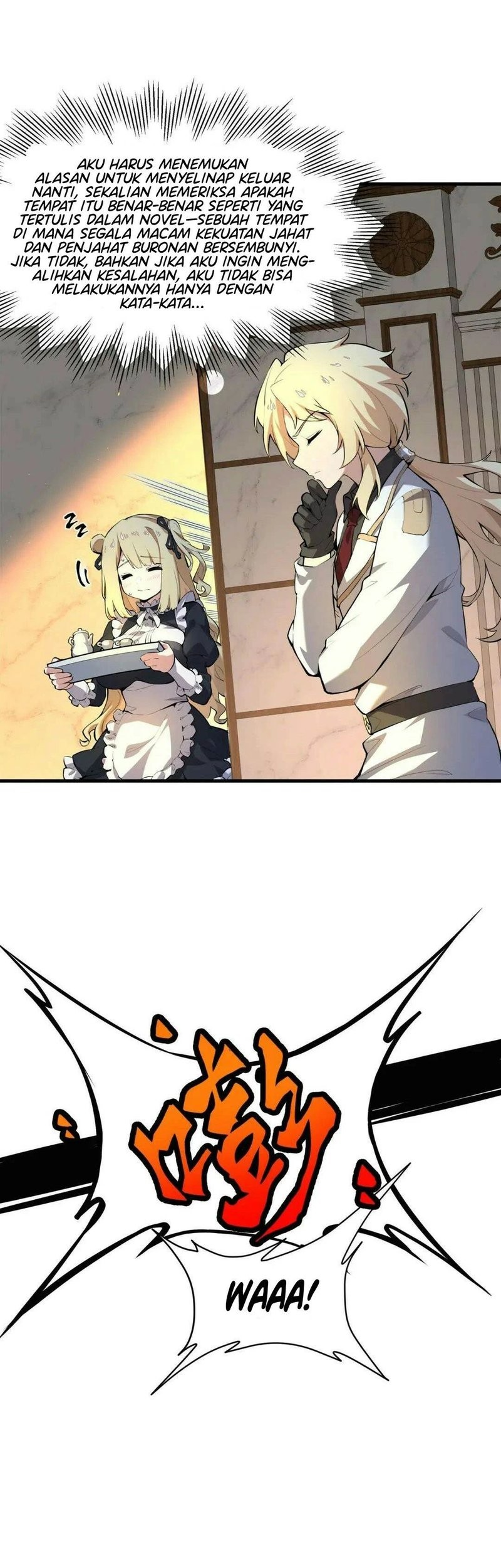 The Yellow-haired Villain in Female Main Character’s Novel wants Happiness Chapter 3 Gambar 4