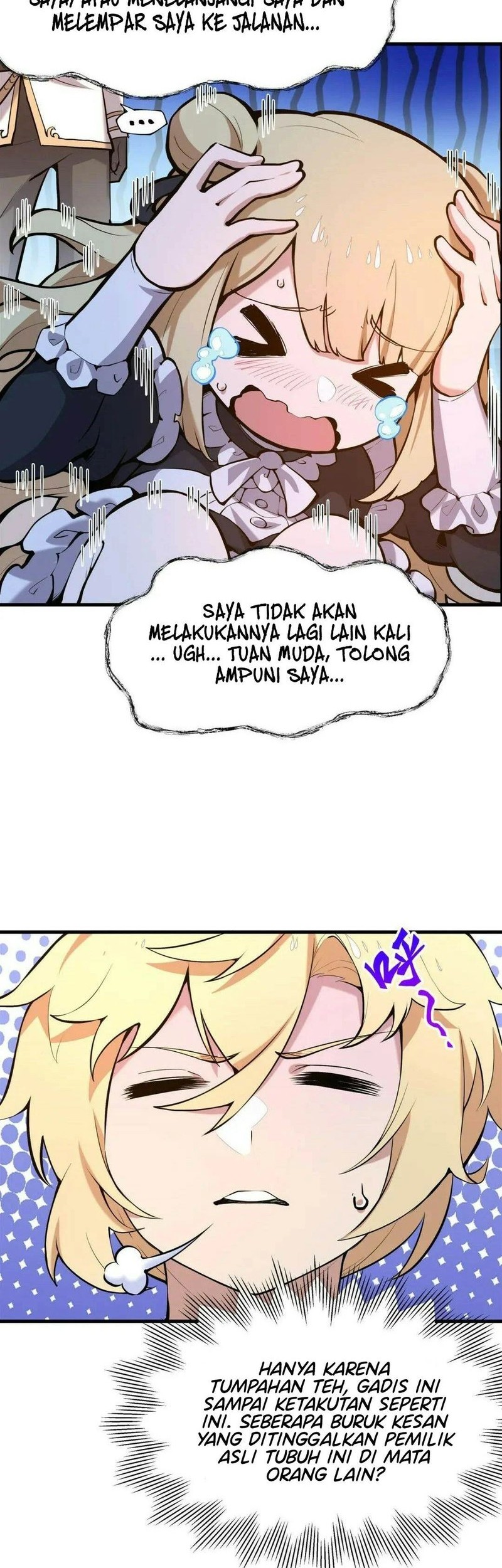 The Yellow-haired Villain in Female Main Character’s Novel wants Happiness Chapter 3 Gambar 8