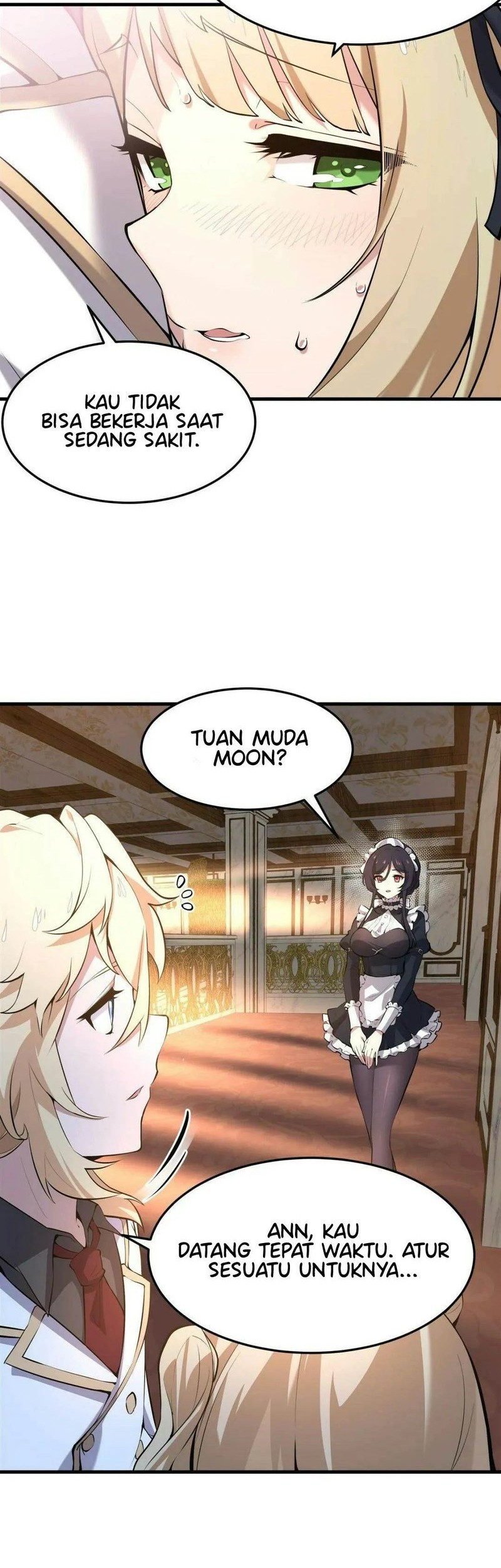 The Yellow-haired Villain in Female Main Character’s Novel wants Happiness Chapter 3 Gambar 11