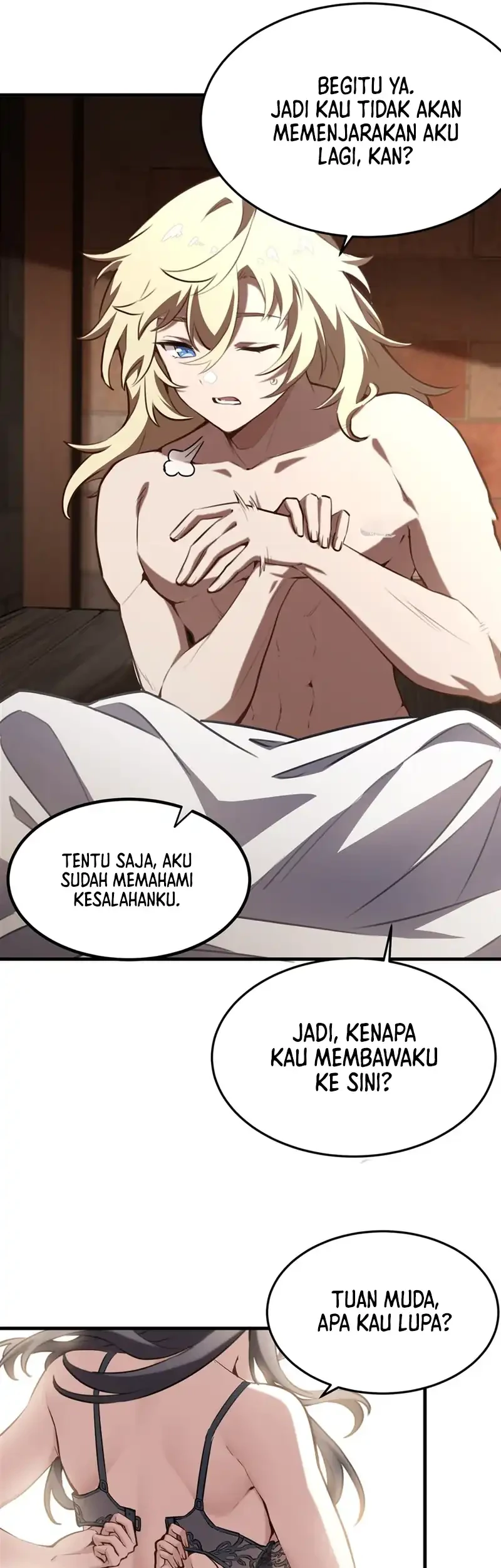 The Yellow-haired Villain in Female Main Character’s Novel wants Happiness Chapter 38 Gambar 32