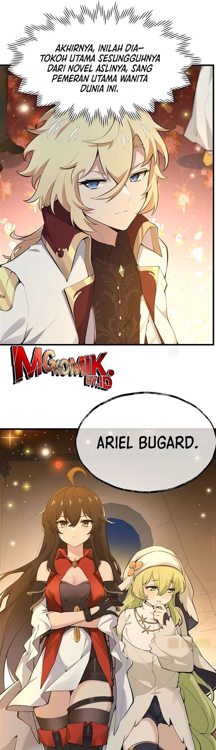 The Yellow-haired Villain in Female Main Character’s Novel wants Happiness Chapter 5 Gambar 12