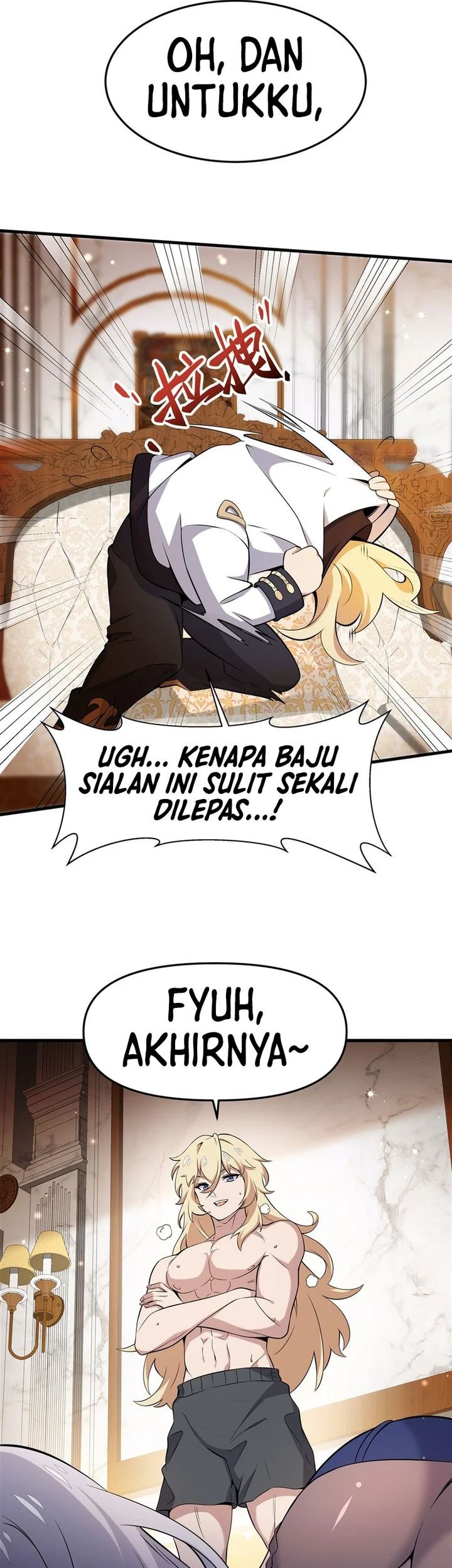 The Yellow-haired Villain in Female Main Character’s Novel wants Happiness Chapter 6 Gambar 33