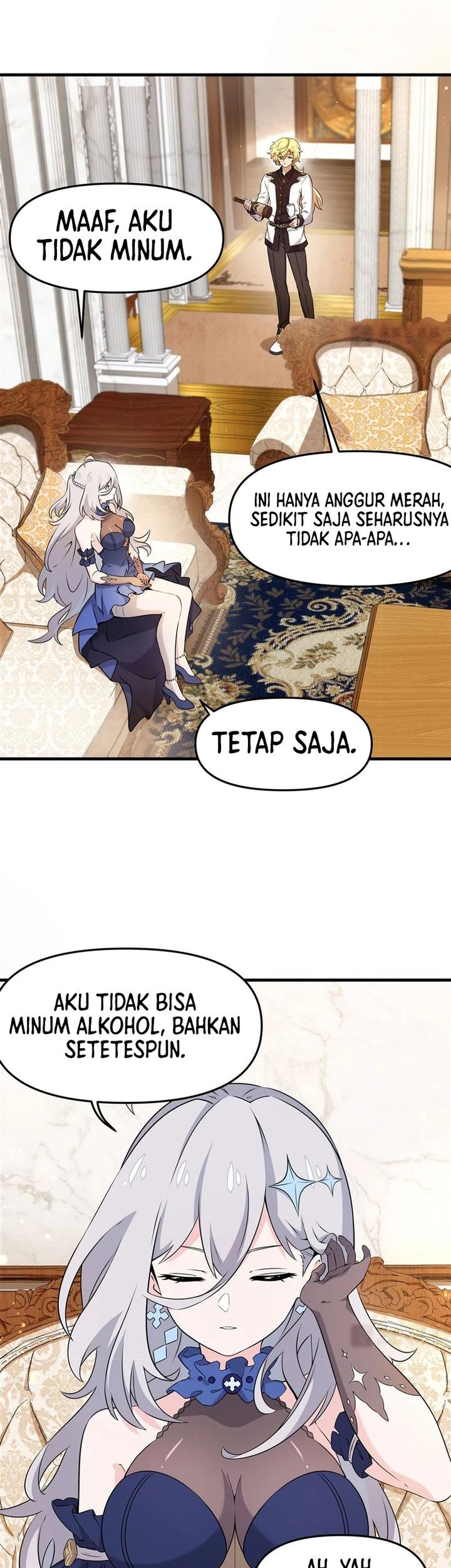 The Yellow-haired Villain in Female Main Character’s Novel wants Happiness Chapter 6 Gambar 9