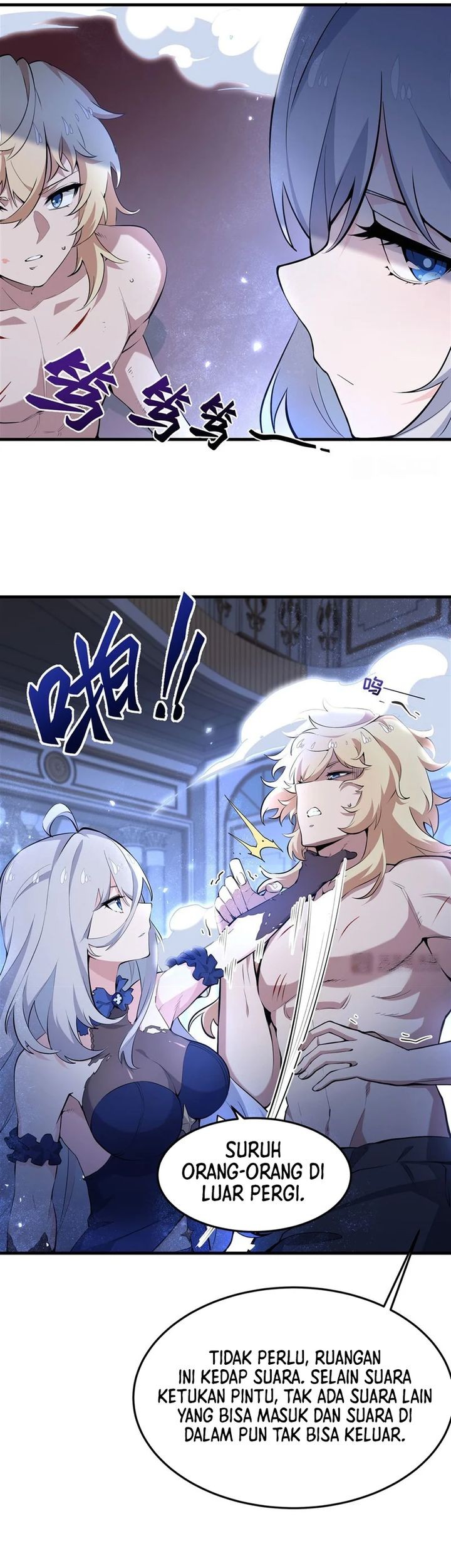 The Yellow-haired Villain in Female Main Character’s Novel wants Happiness Chapter 8 Gambar 15