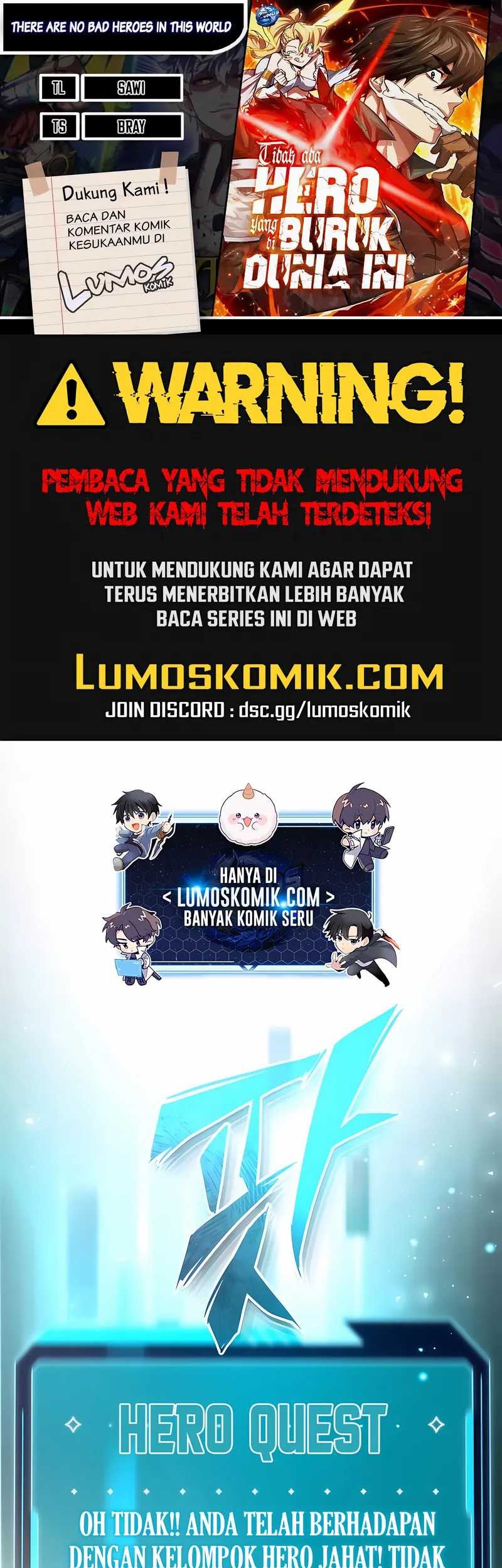Baca Komik There Are No Bad Heroes In This World Chapter 33 Gambar 1