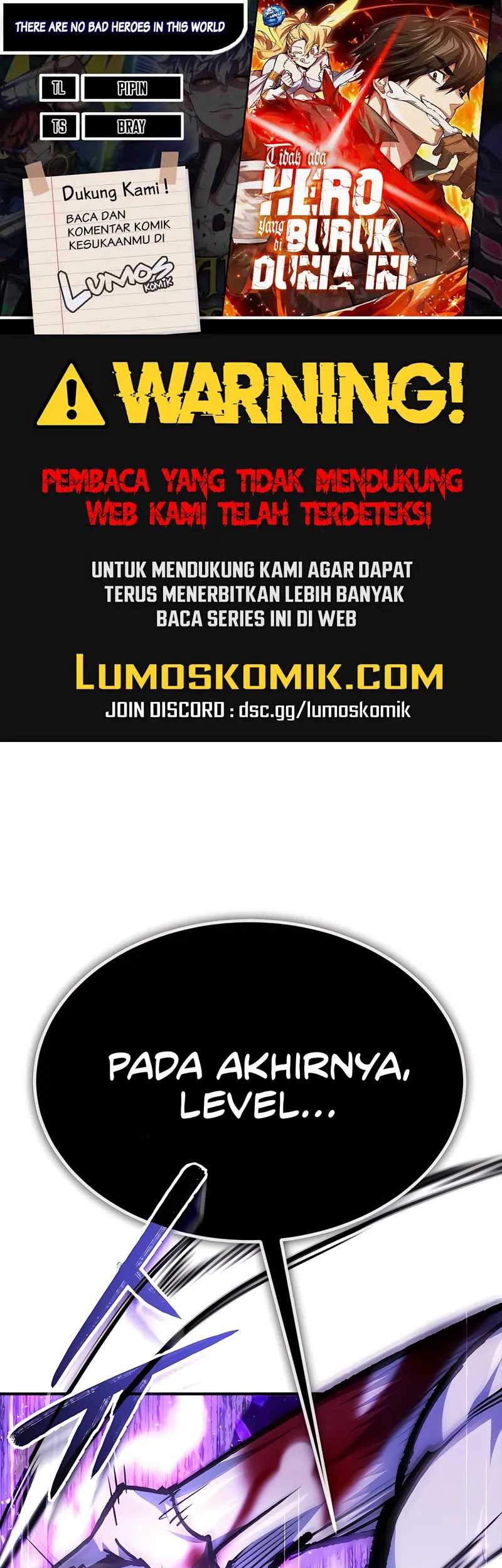 Baca Komik There Are No Bad Heroes In This World Chapter 35 Gambar 1