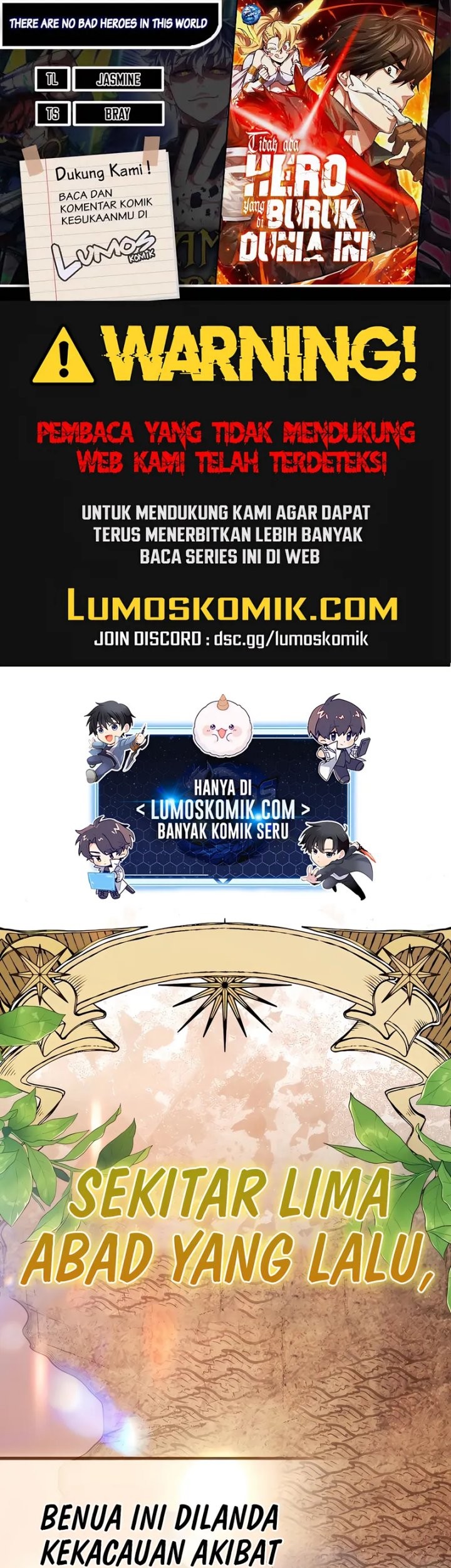 Baca Komik There Are No Bad Heroes In This World Chapter 46 Gambar 1