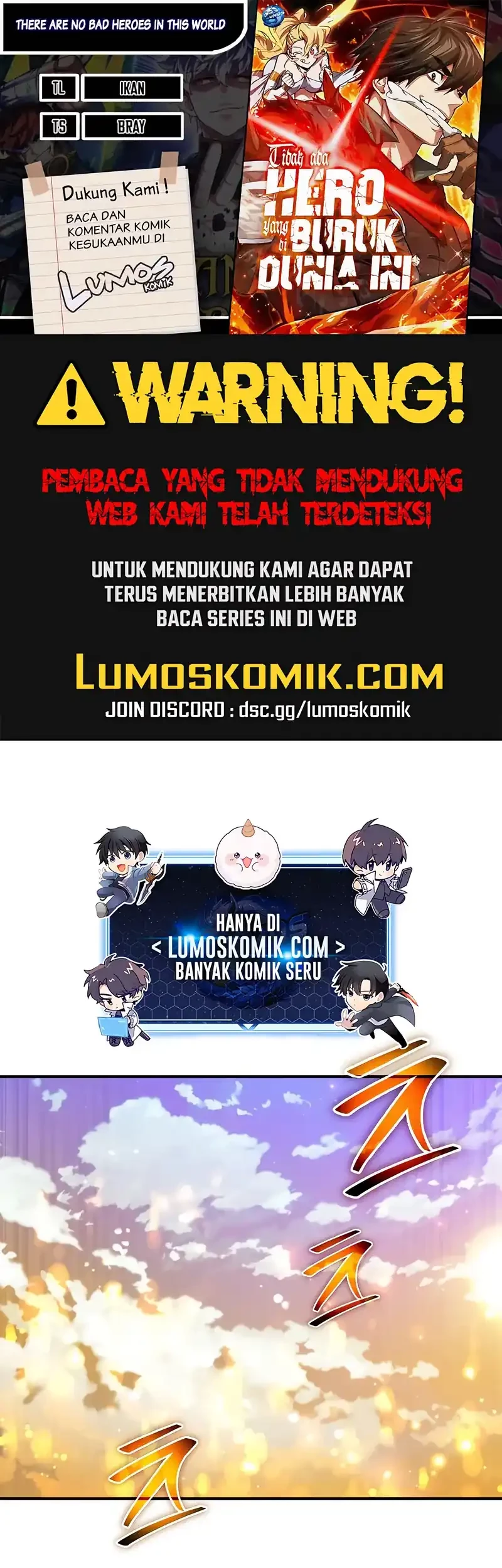 Baca Komik There Are No Bad Heroes In This World Chapter 50 Gambar 1