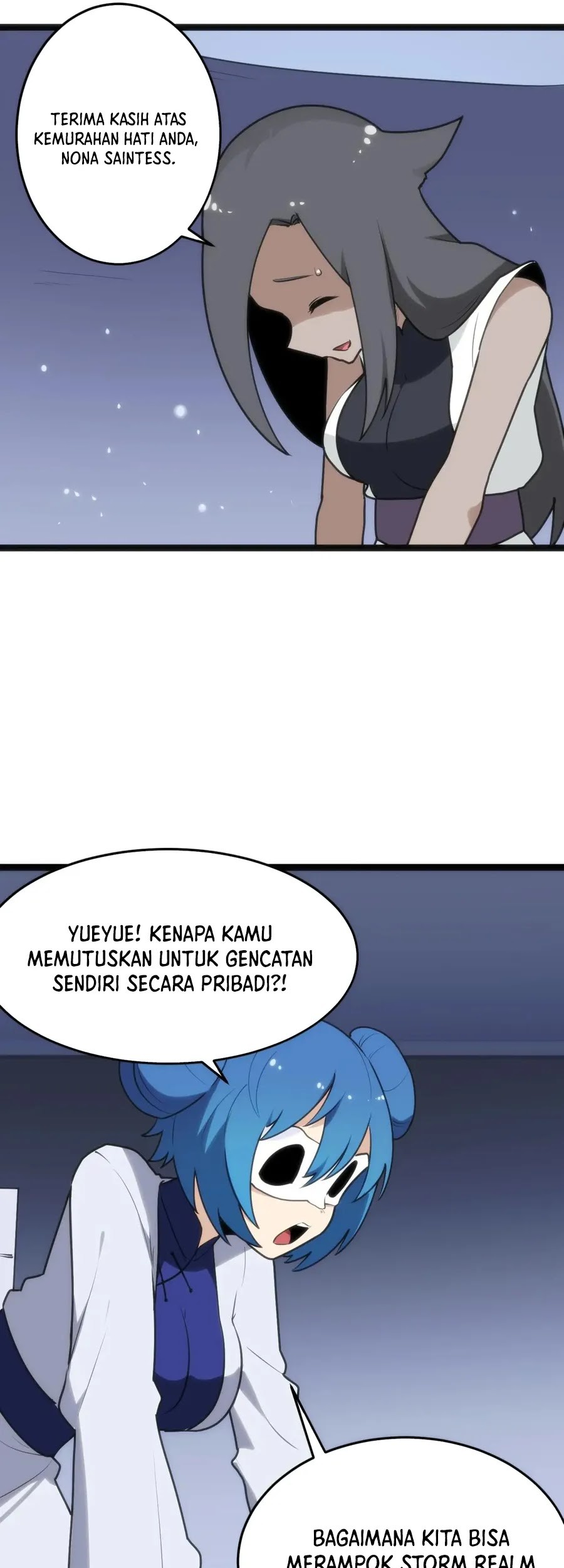 This Saint Has A Showdown Chapter 107 Gambar 18