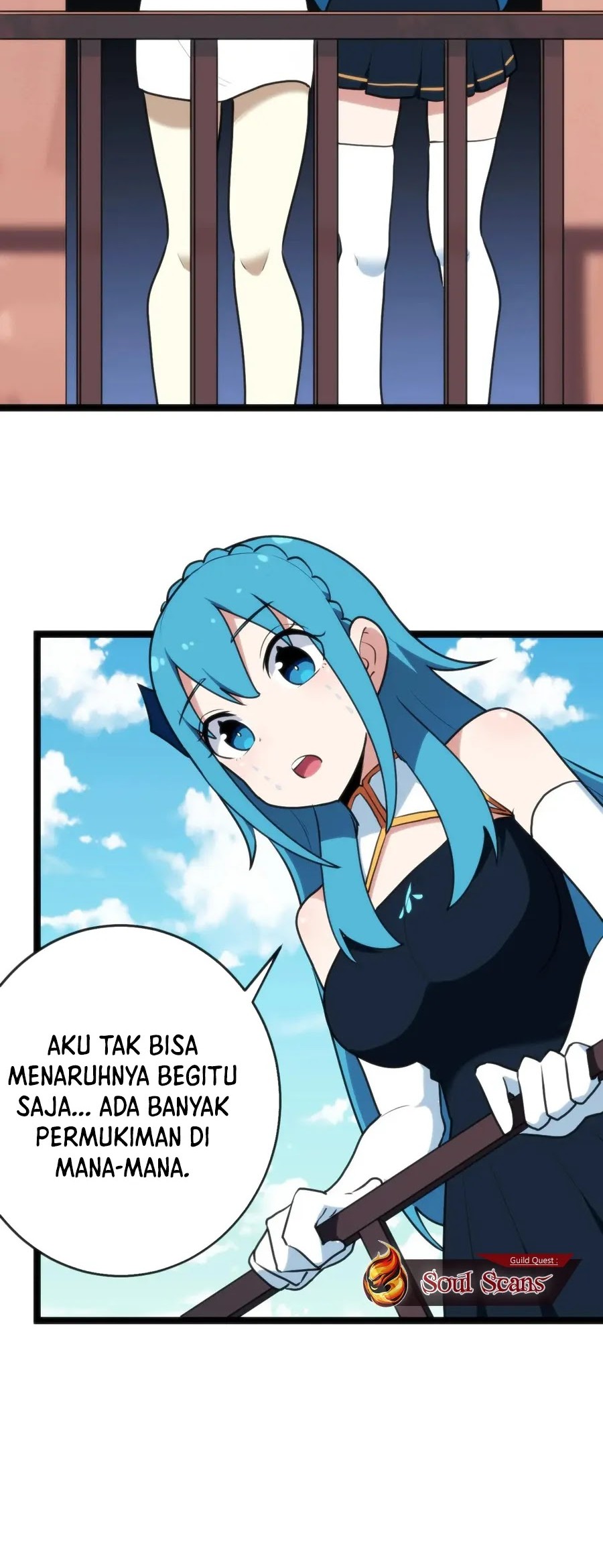 This Saint Has A Showdown Chapter 107 Gambar 7