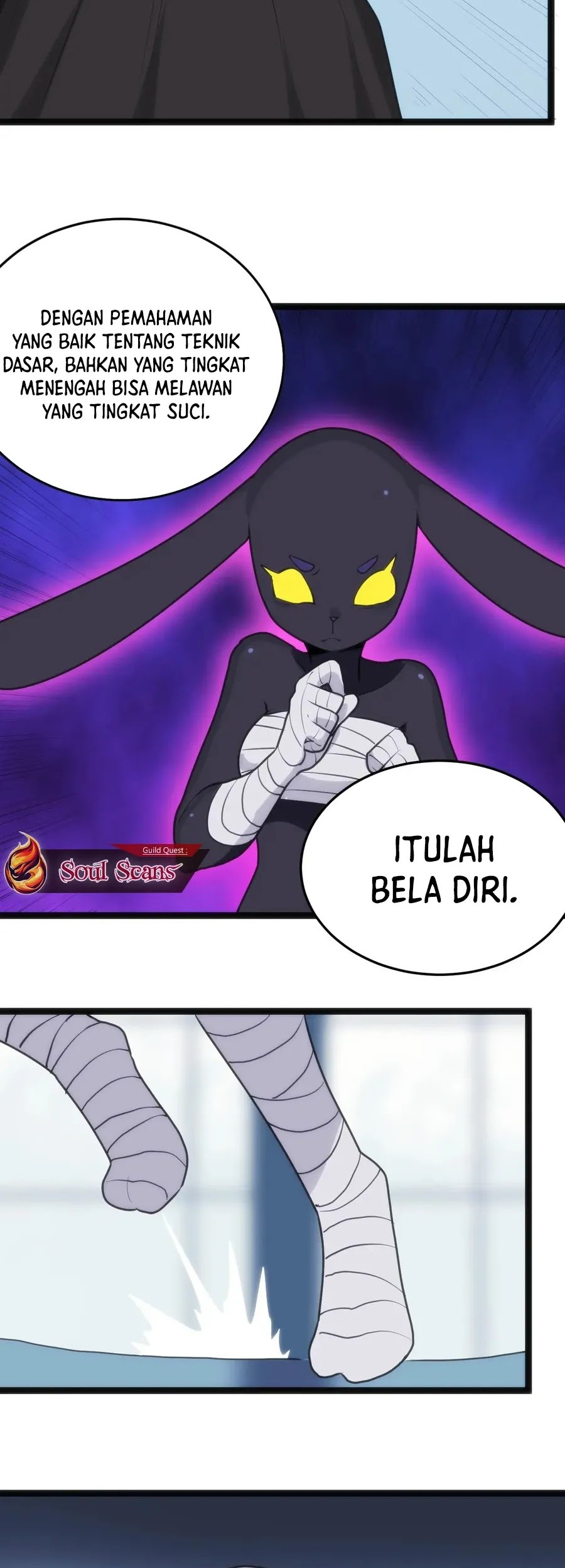 This Saint Has A Showdown Chapter 108 Gambar 37