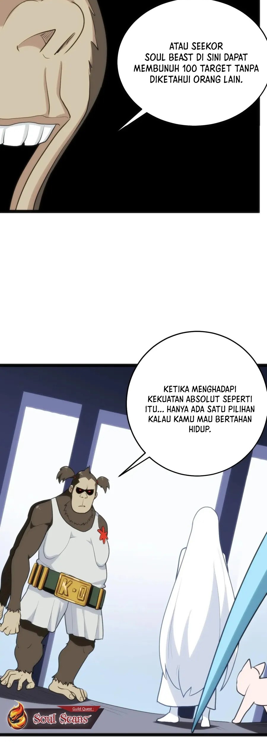 This Saint Has A Showdown Chapter 110 Gambar 25