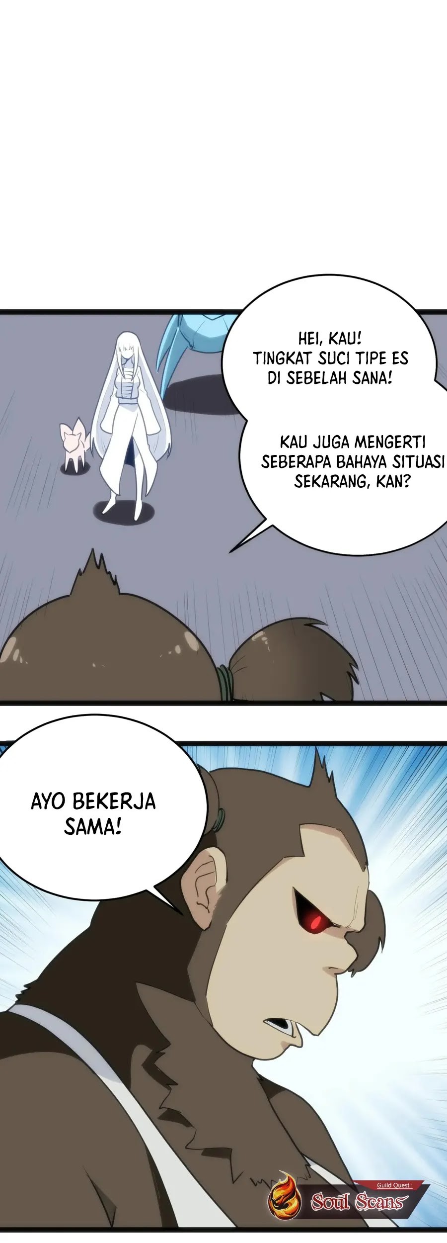 This Saint Has A Showdown Chapter 110 Gambar 26