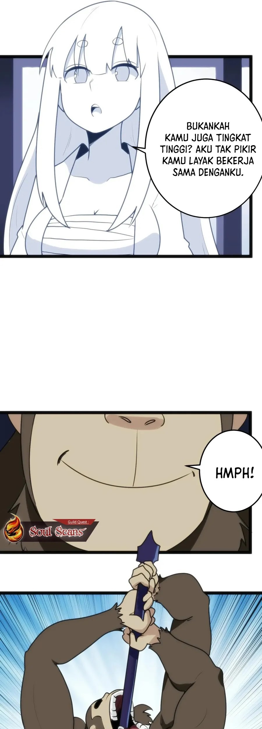 This Saint Has A Showdown Chapter 110 Gambar 28