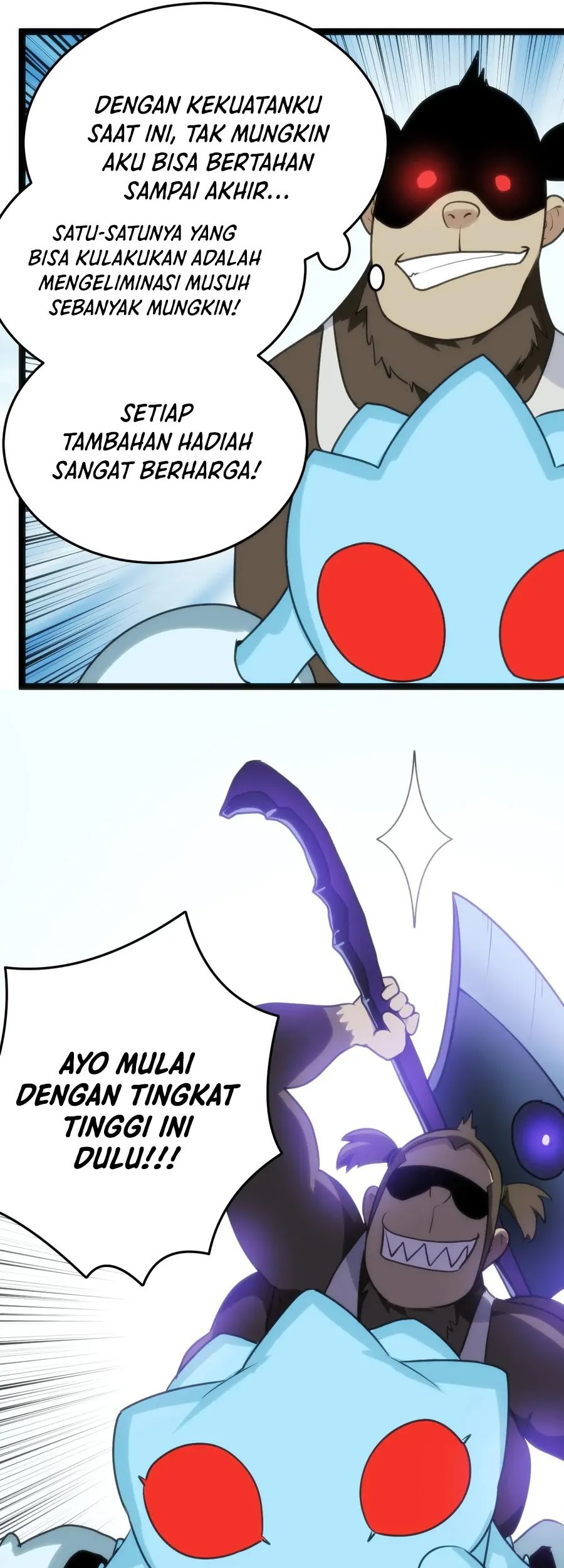 This Saint Has A Showdown Chapter 110 Gambar 35